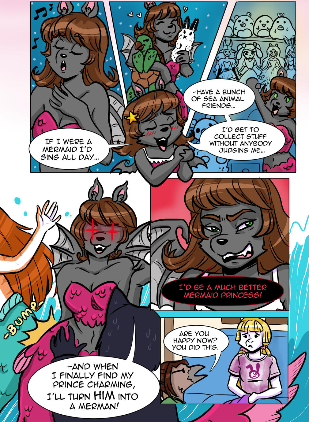 UA Mermaid Mini Comic pg.2